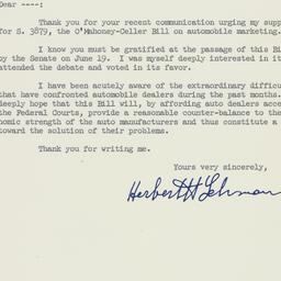 Letter: 1956 July 9