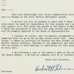 Letter: 1956 May 25