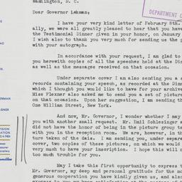 Memorandum: 1943 February 20