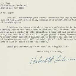 Letter: 1956 June 7