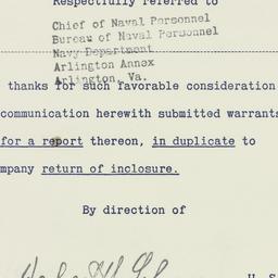 Letter: 1955 May 3