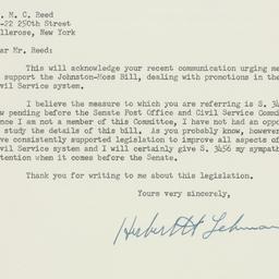 Letter: 1956 June 7