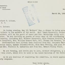 Letter: 1934 March 24