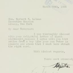 Letter: 1935 March 20