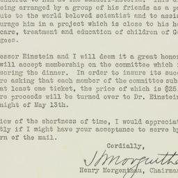 Letter: 1935 April 30