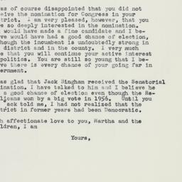 Letter: 1958 April 30