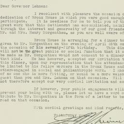 Letter: 1931 April 3