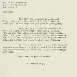 Letter: 1949 November 30