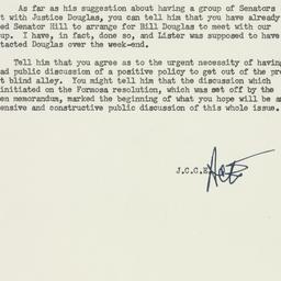 Memorandum: 1955 February 7