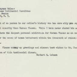 Letter: 1950 February 3