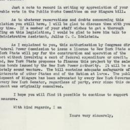 Letter: 1956 January 16