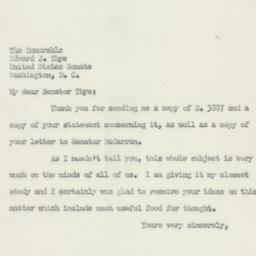 Letter: 1950 July 21