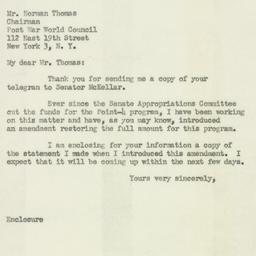 Letter: 1950 July 13