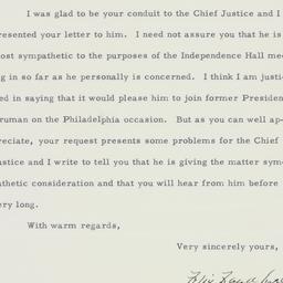 Letter: 1958 April 1