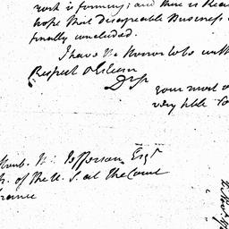 [Document, 1785 November 02]