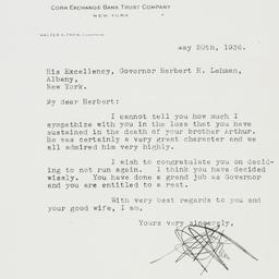 Letter: 1936 May 20