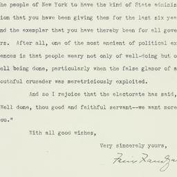 Letter: 1938 November 10