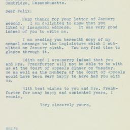 Letter: 1937 January 11