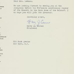 Letter: 1948 November 26