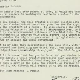 Letter: 1953 January 28