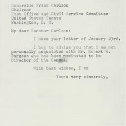 Letter: 1953 January 23