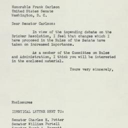 Letter: 1954 January 11