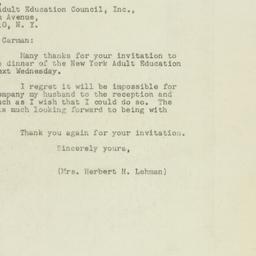 Letter: 1948 November 29