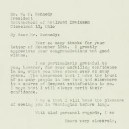 Letter: 1950 November 17
