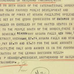 Telegram: 1956 May 14