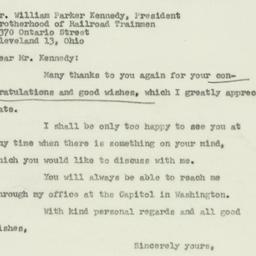 Letter: 1950 November 18
