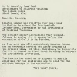 Letter: 1950 October 5