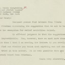 Letter: 1947 May 13