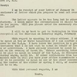 Letter: 1947 January 27