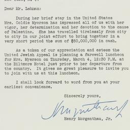 Letter: 1948 February 26