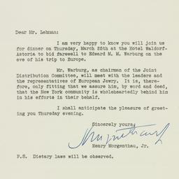 Letter: 1948 March 19