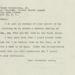 Letter: 1948 May 12