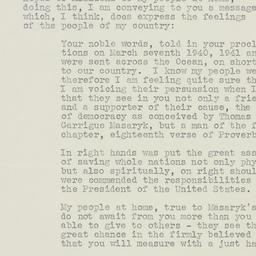 Letter: 1942 December 2