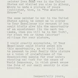 Letter: 1941 April 2