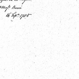 [Document, 1785 September 16]