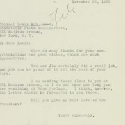 Manuscript: 1932 November 26