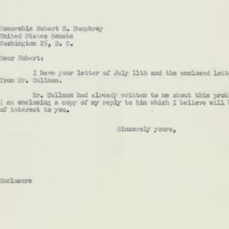 Letter: 1955 July 20