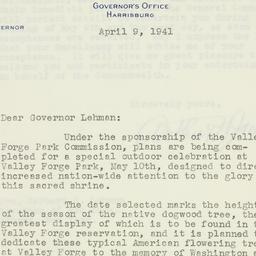 Letter: 1941 April 9