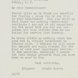 Letter: 1935 July 9