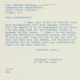 Letter: 1934 November 23