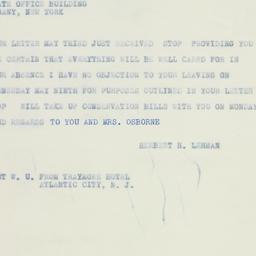 Telegram: 1934 May 4