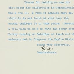 Letter: 1941 May 7