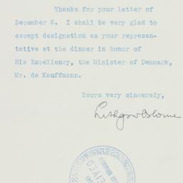 Letter: 1941 December 8