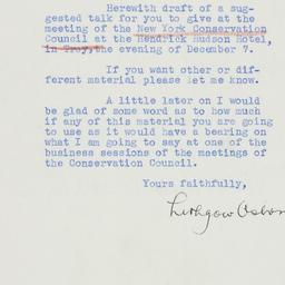Letter: 1939 November 28