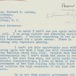 Letter: 1936 June 19