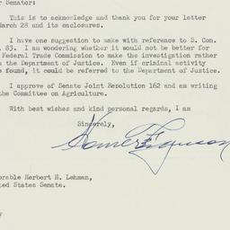 Letter: 1950 April 11